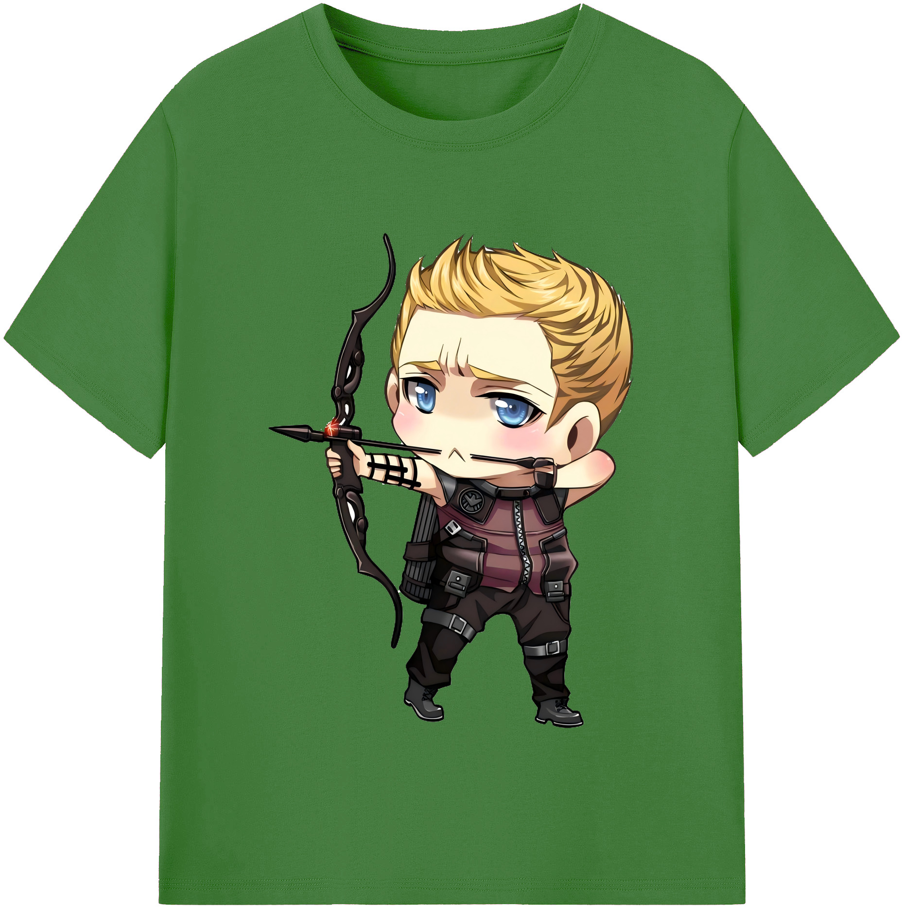 （画像用） アベンジャーズ The Avengers レディースカジュアルプリントTシャツ（綿100％）